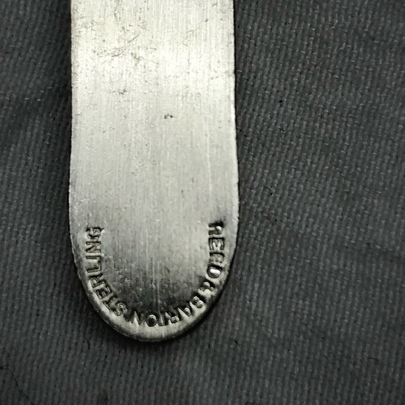 Vintage 1950's Sterling Reed & Barton Ballet Shoes Brooch Pin and Earrings Set - Picture 8 of 12